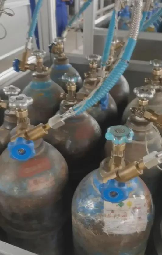 氣瓶充裝cz提環式快速連接器的應用